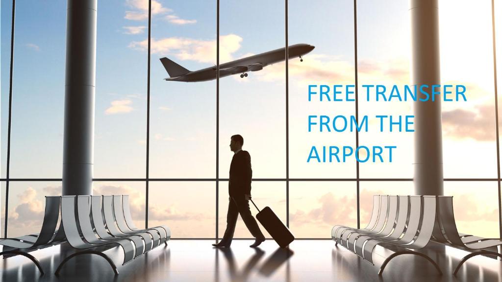 Kép Modern 2 bedroom apartment with free airport transfer szállásáról Budapesten a galériában