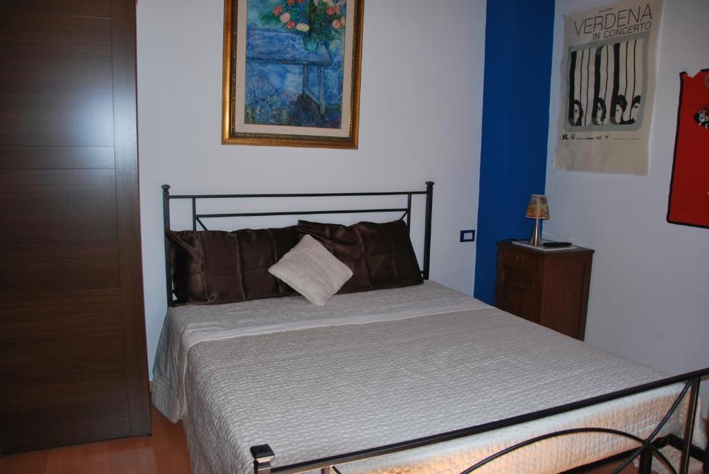 Postel nebo postele na pokoji v ubytování B&B Percorso Verde