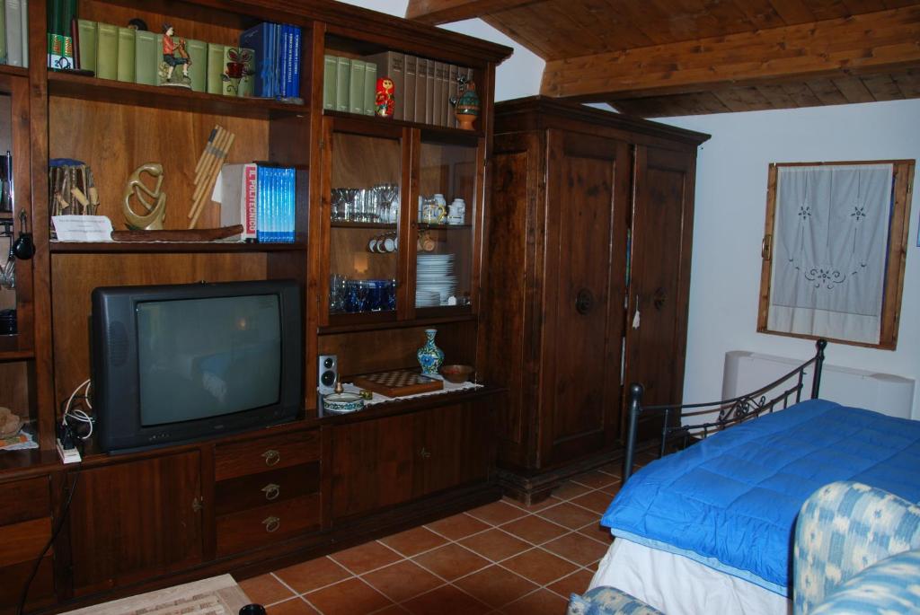 Postel nebo postele na pokoji v ubytování B&B Percorso Verde