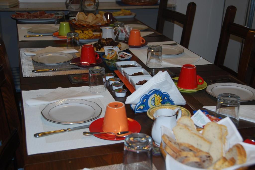 Jídlo v bed and breakfast nebo okolí