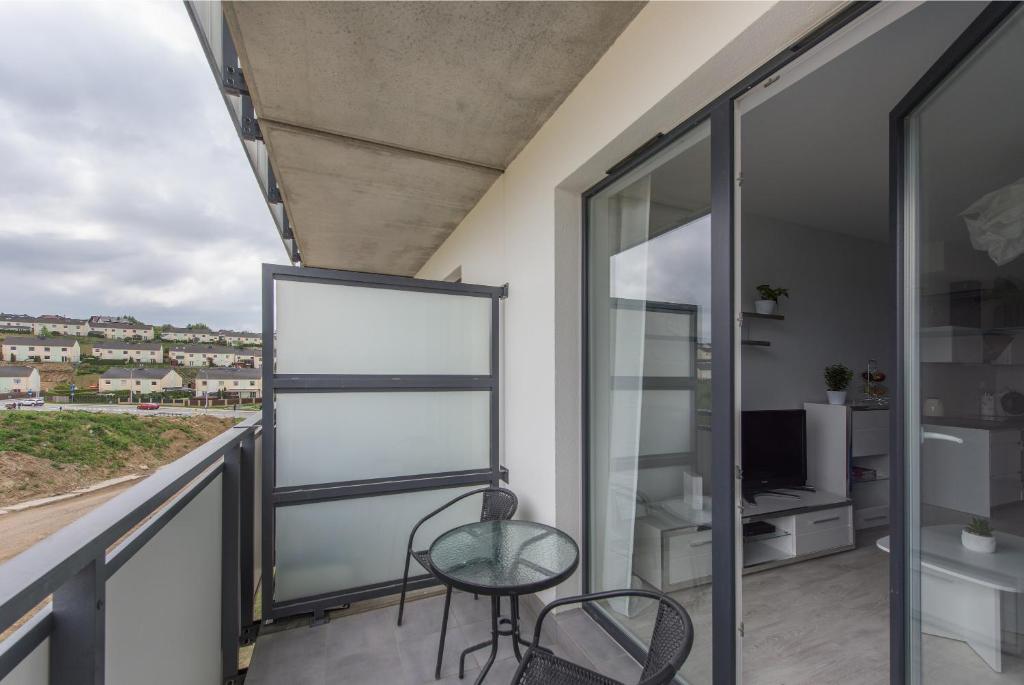 Balkón alebo terasa v ubytovaní APARTAMENT NIKOLA