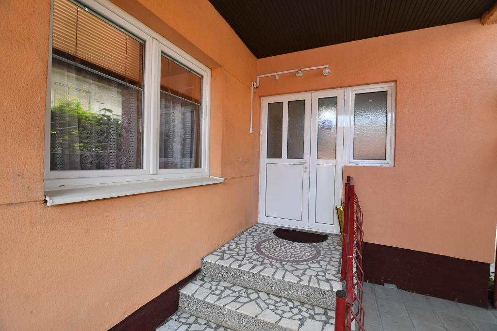 Balkón nebo terasa v ubytování Kaza apartment
