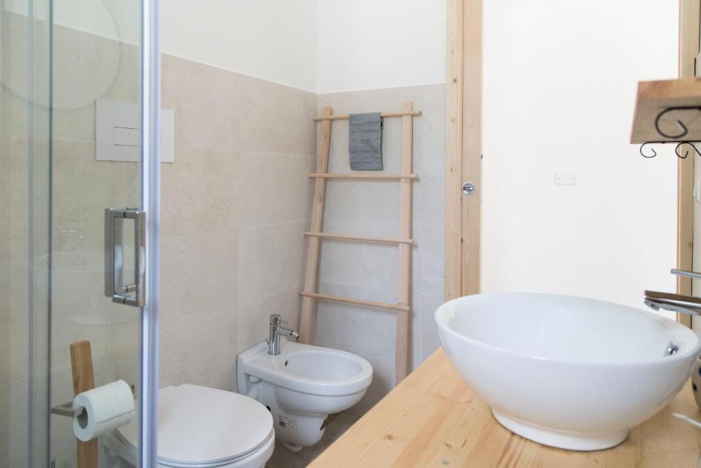 Koupelna v ubytování Physis b&b-a casa di Clio