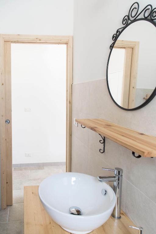 Koupelna v ubytování Physis b&b-a casa di Clio