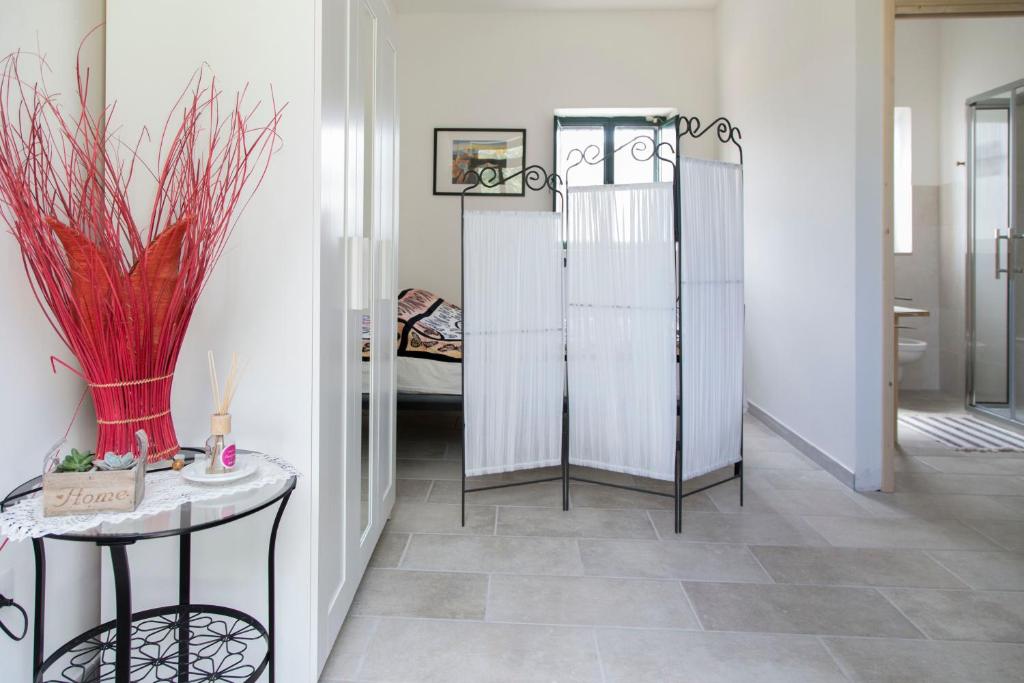 Koupelna v ubytování Physis b&b-a casa di Clio