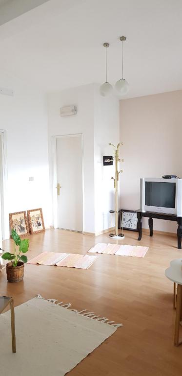 TV a/nebo společenská místnost v ubytování Green Villa