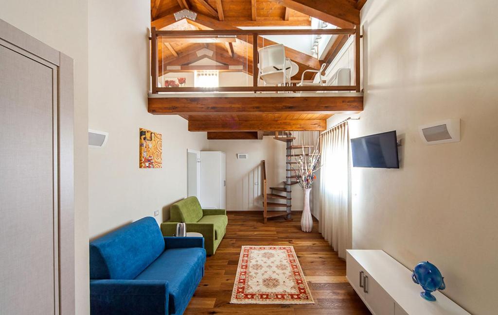 Posezení v ubytování CASA MULINO