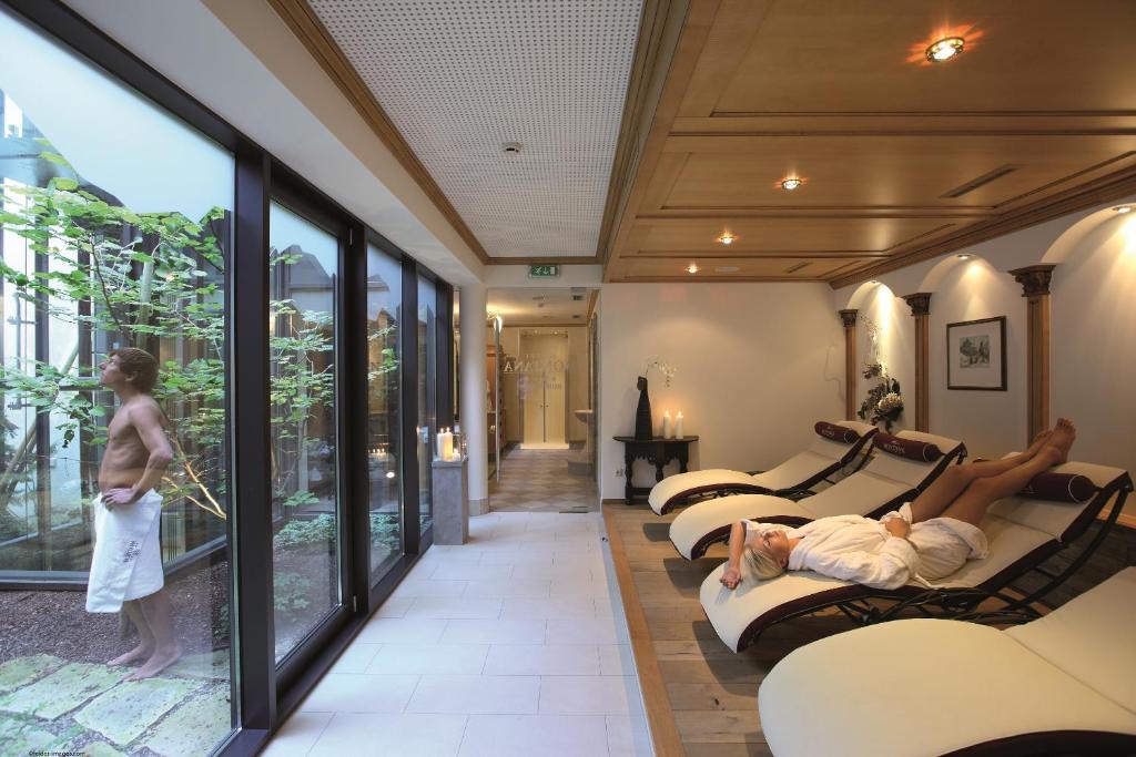Lázně a/nebo wellness v ubytování Hotel Montana