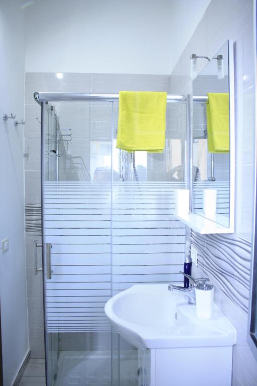 Koupelna v ubytování B&B d'Orleans