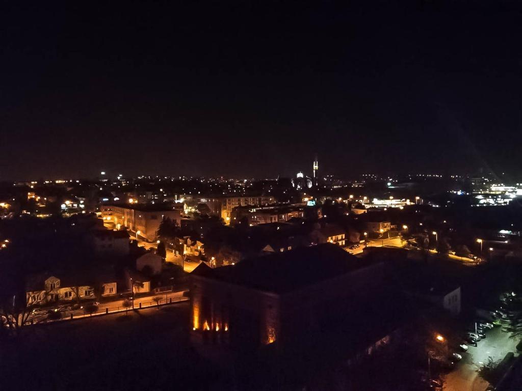 Výhľad na mesto Krakov alebo výhľad na mesto priamo z apartmánu