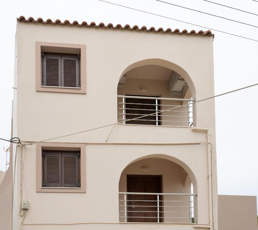 Balkón alebo terasa v ubytovaní Olive green house