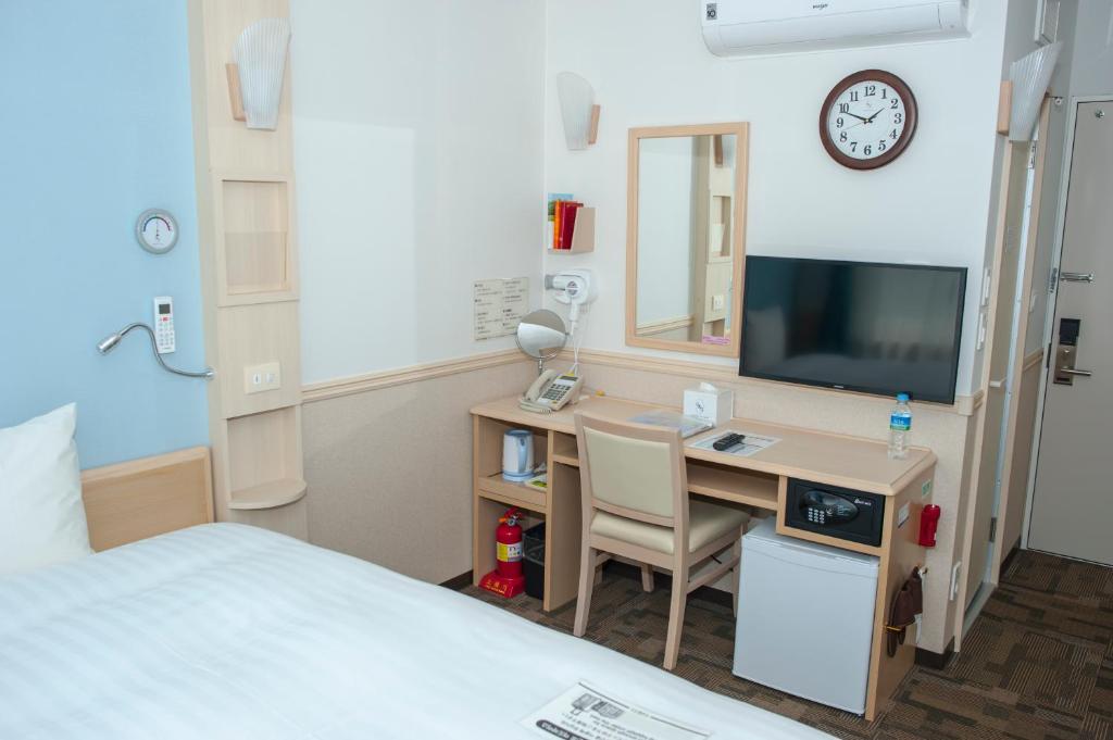 TV a/nebo společenská místnost v ubytování Toyoko Inn Daegu Dongseongro