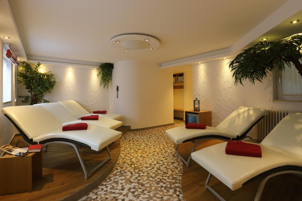Posezení v ubytování Hotel Landhaus Feldmeier ***S