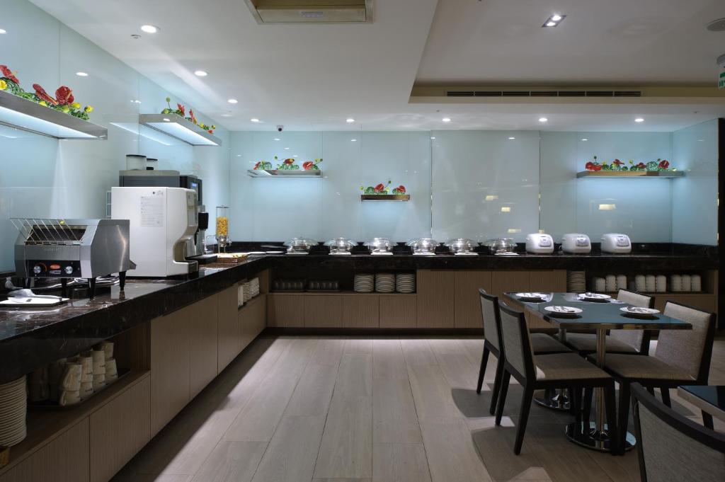 Restaurace v ubytování K Hotel Taipei Dunnan