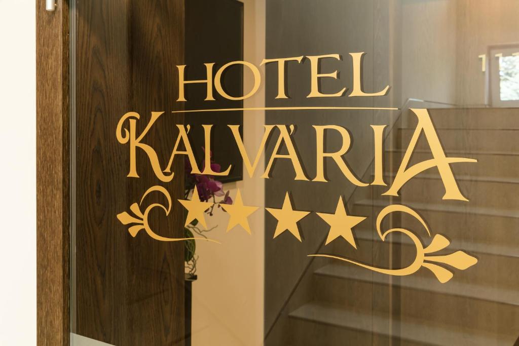 Certifikát, hodnocení, plakát nebo jiný dokument vystavený v ubytování Hotel Kálvária Superior