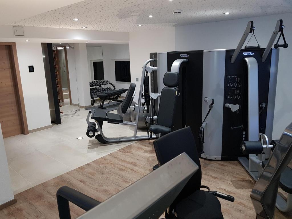 Fitness centrum a/nebo fitness zařízení v ubytování Hotel Vergeiner