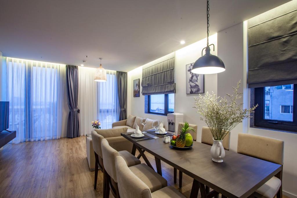 Posezení v ubytování Parosand Hanoi Hotel