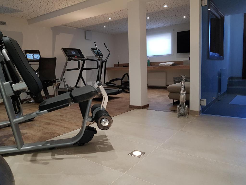 Fitness centrum a/nebo fitness zařízení v ubytování Hotel Vergeiner