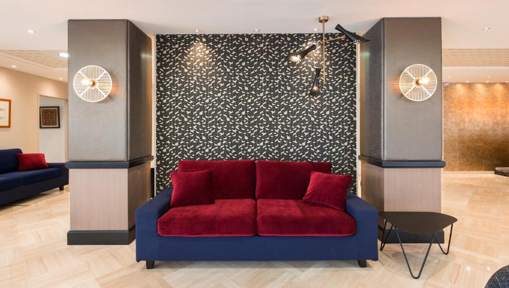 Posezení v ubytování Hôtel National
