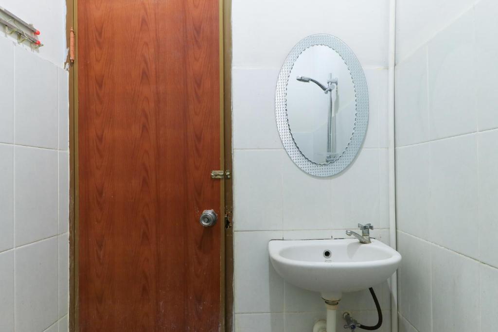 Koupelna v ubytování Hotel Warta Putra