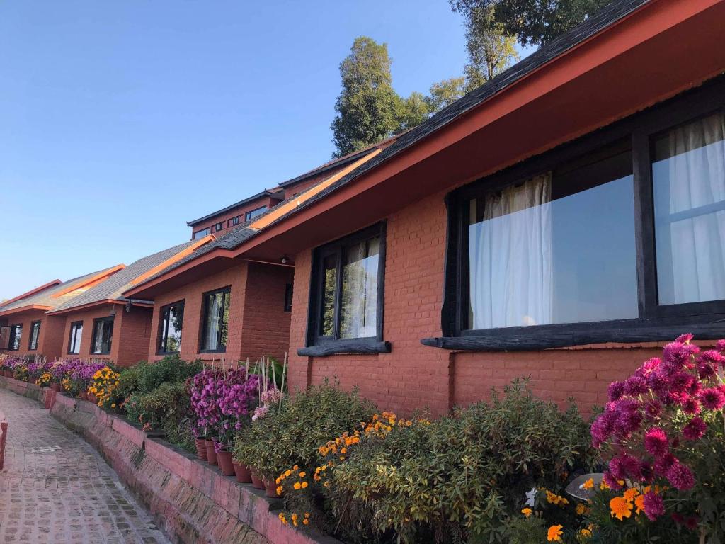 Zahrada ubytování Dhulikhel Mountain Resort