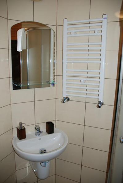 Koupelna v ubytování Pod Koziorożcami