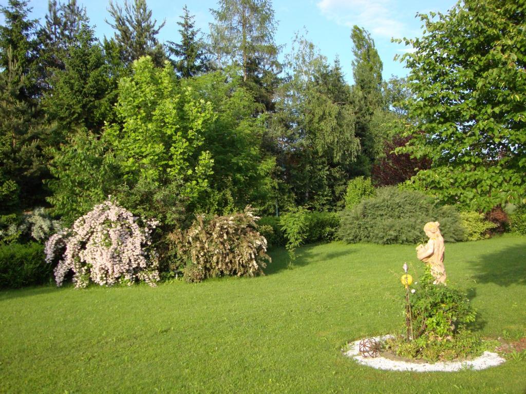 A garden outside Casa Anna