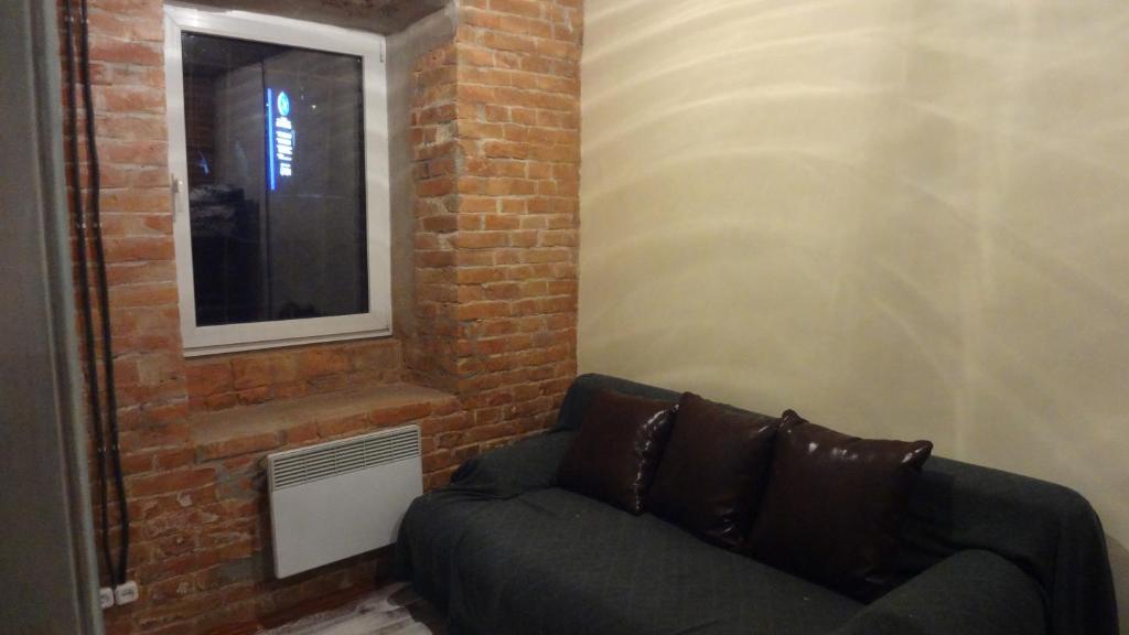Posezení v ubytování Hostel v Dnepropetrovske Grunge