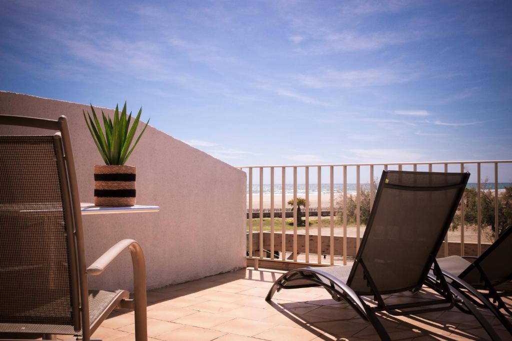 Balkón nebo terasa v ubytování Sunrise Beach Hotel
