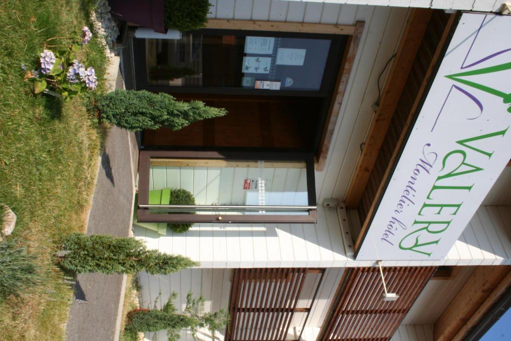 Zahrada ubytování Hôtel Valery