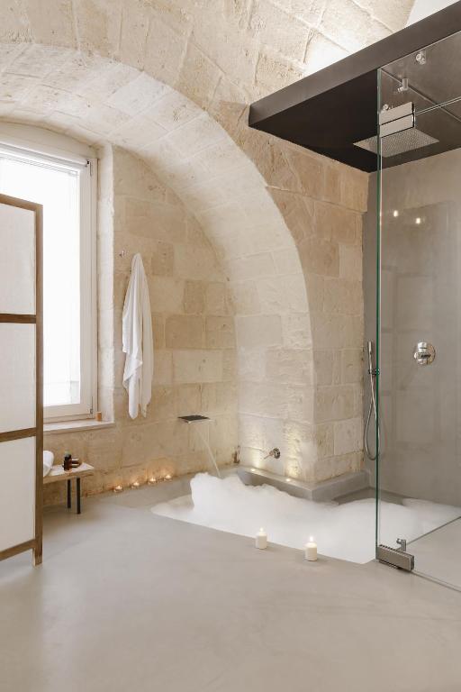 Koupelna v ubytování Hydria Rooms