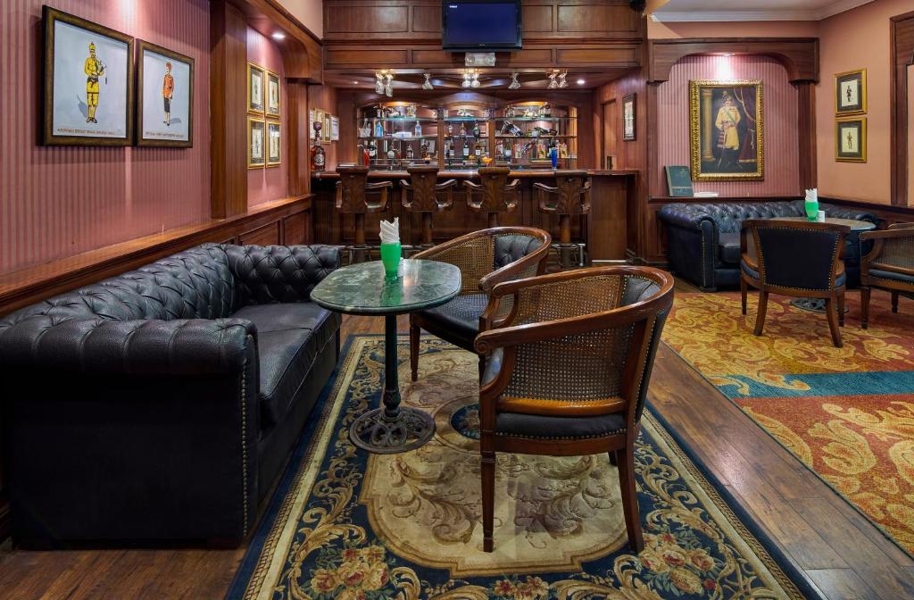 Posezení v ubytování Mayfair Rourkela