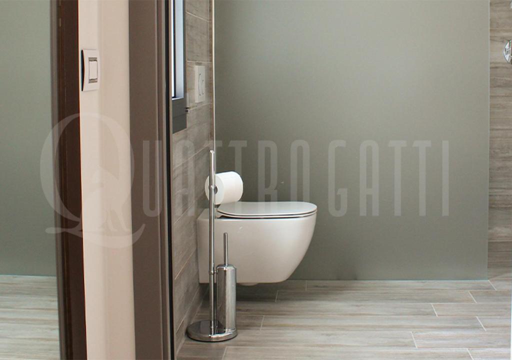 Koupelna v ubytování Quattro Gatti Rooms&Suite
