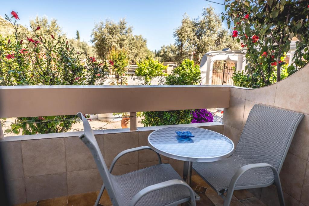Balkon lub taras w obiekcie Hotel Dimitra Sun