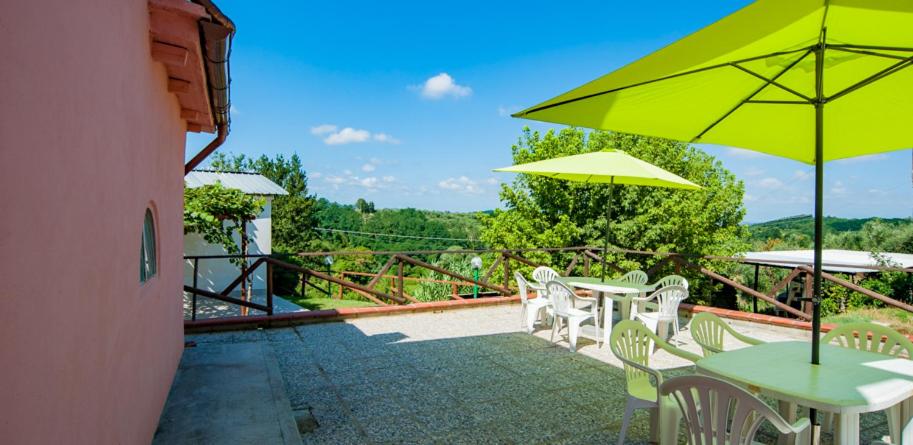 Balkón alebo terasa v ubytovaní Agriturismo Il Maremmano