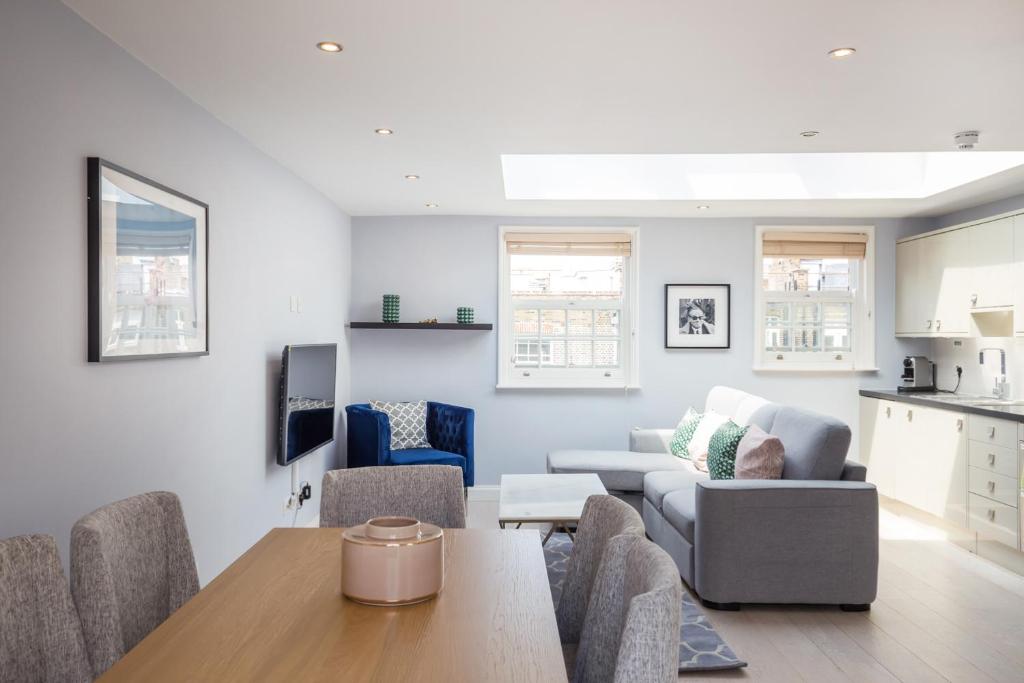 Posezení v ubytování Prime Apartments in Covent Garden