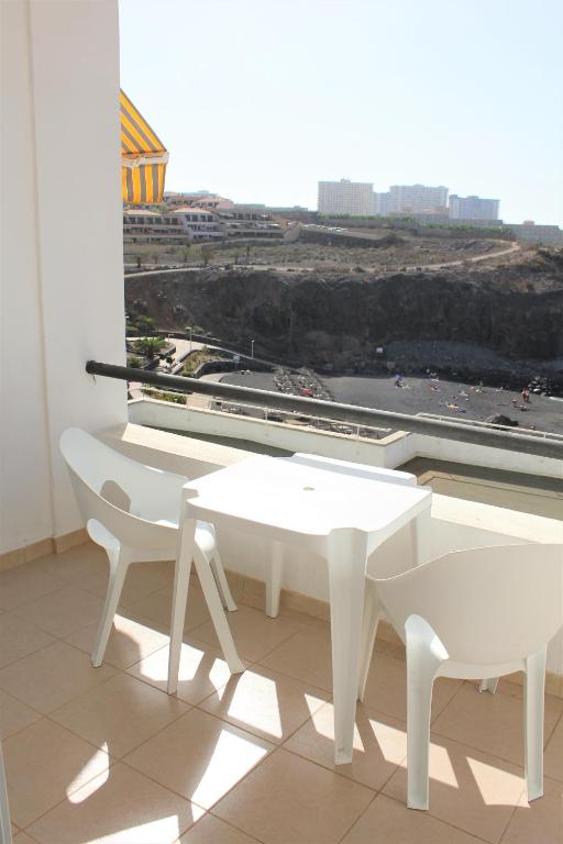 Balkón alebo terasa v ubytovaní Preciosas vistas, playa 200m, WIFI