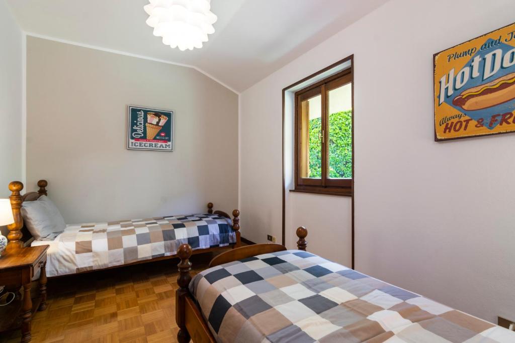Posteľ alebo postele v izbe v ubytovaní Villa Panorama