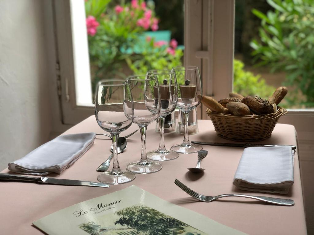 Nápoje v ubytování Le Manoir de Port-Cros