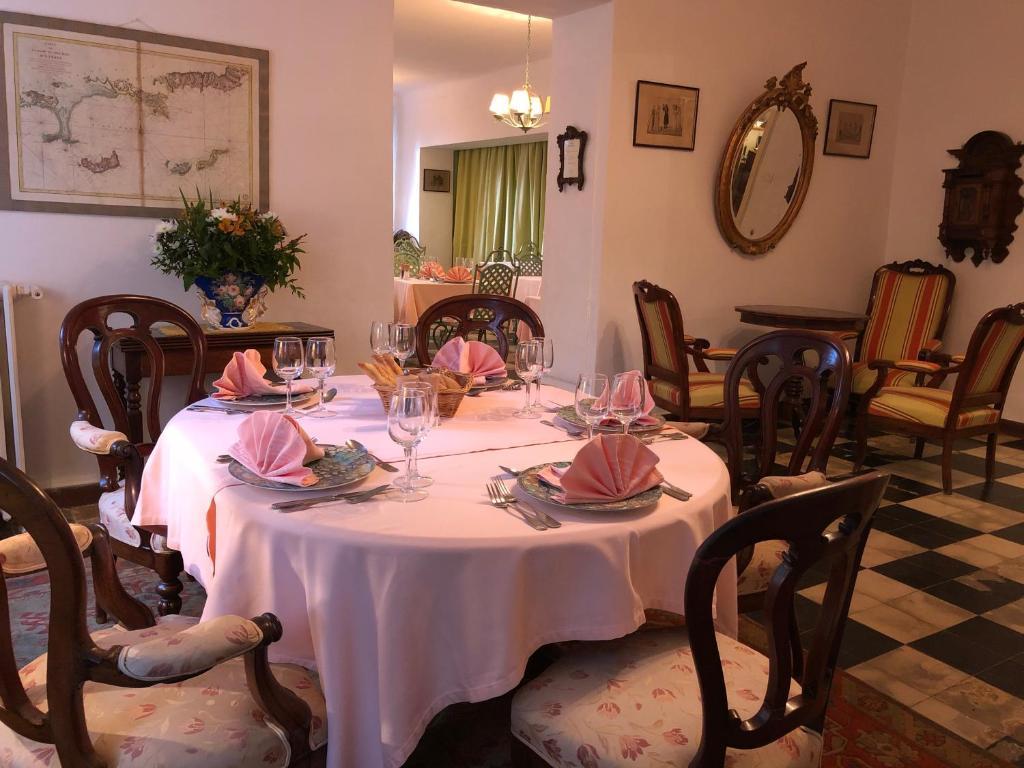 Restaurace v ubytování Le Manoir de Port-Cros