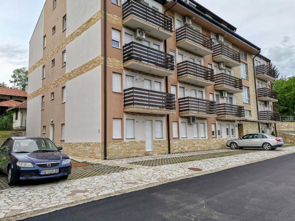 Budova, kde se apartmán nachází