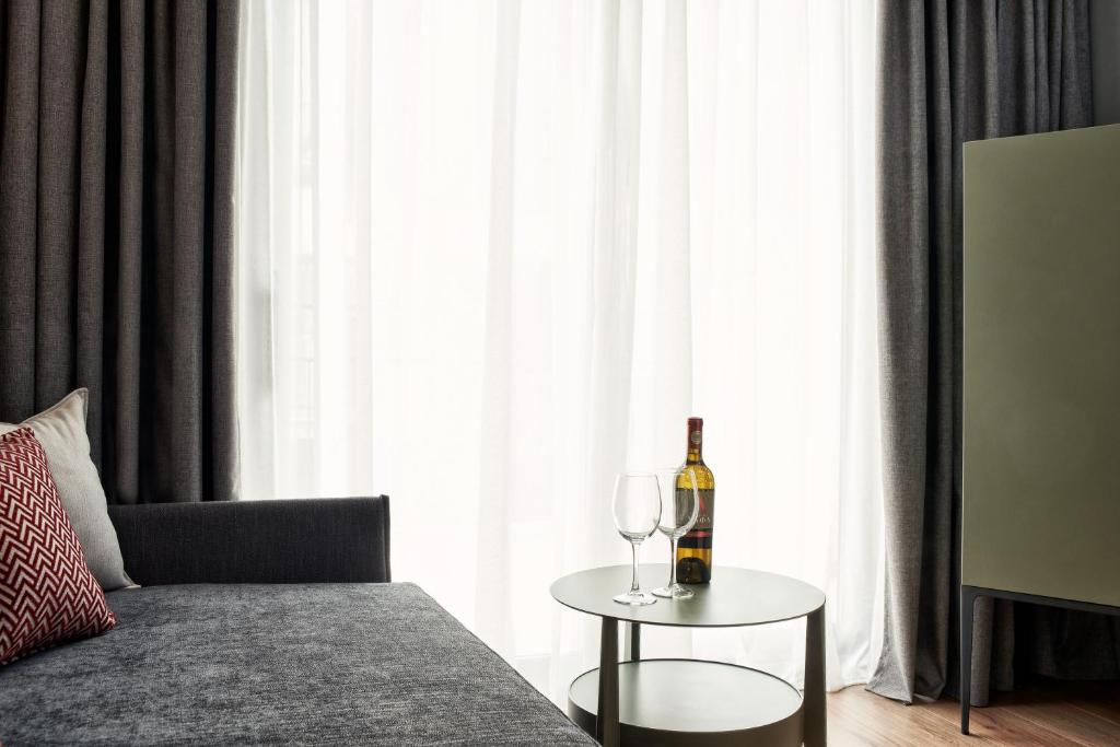 Nápoje v ubytování Hotel Achilleas
