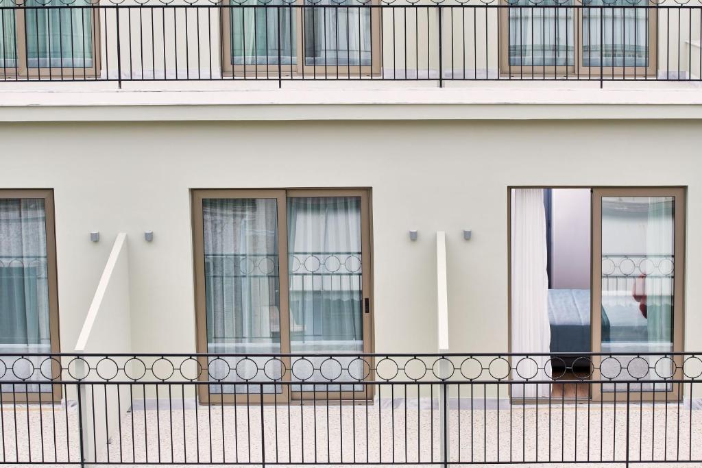 Balkón nebo terasa v ubytování Hotel Achilleas