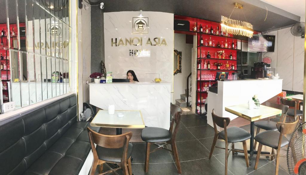 Lounge nebo bar v ubytování Hanoi Asia Hotel