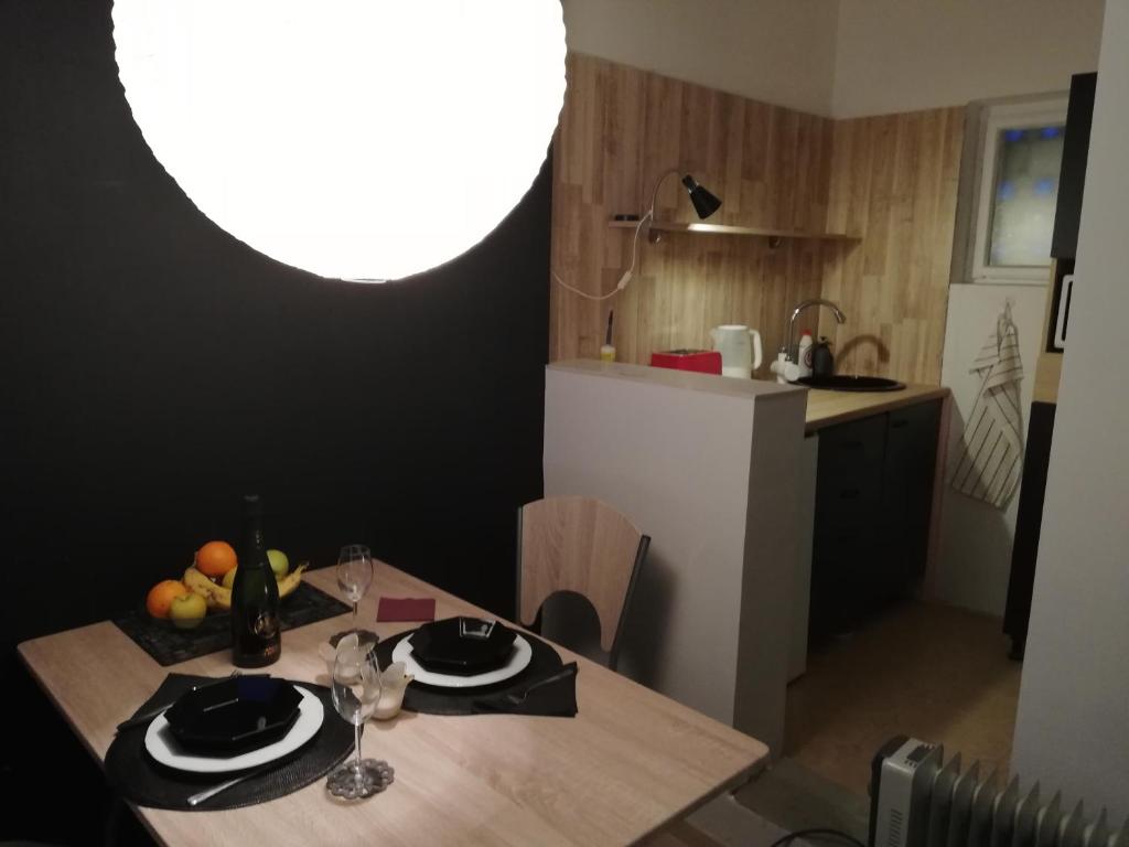 Kuchyň nebo kuchyňský kout v ubytování Oaza 26