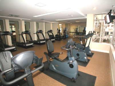 Fitness centrum a/nebo fitness zařízení v ubytování Mississauga Furnished Apartments