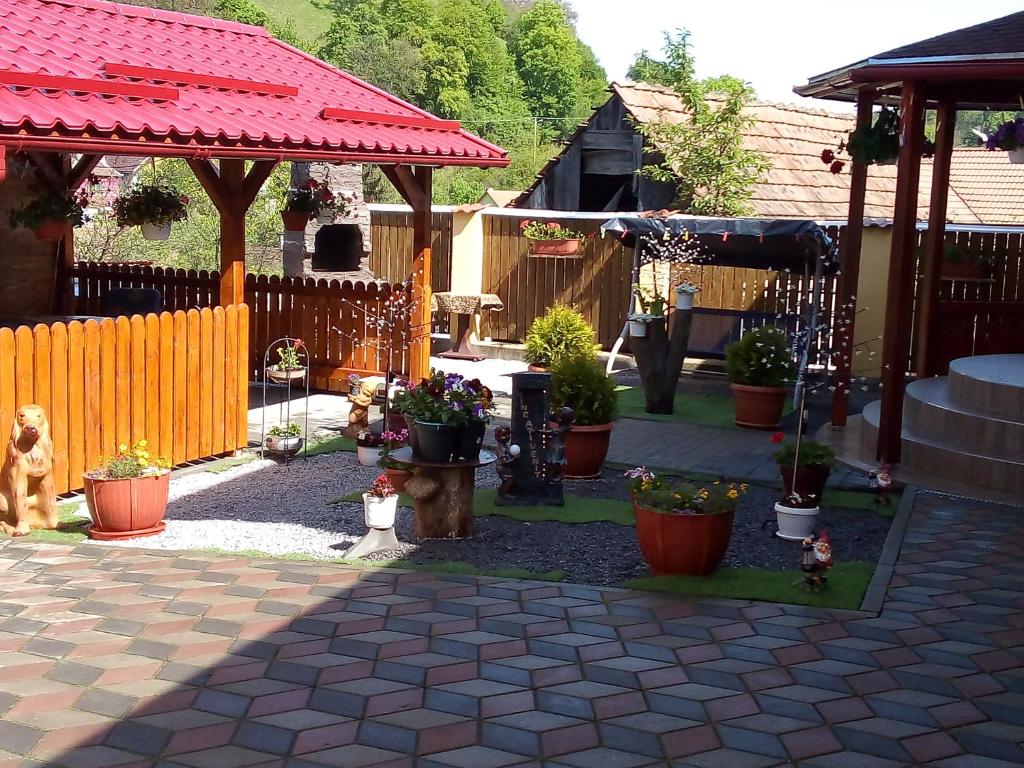 Zahrada ubytování Casa VIO