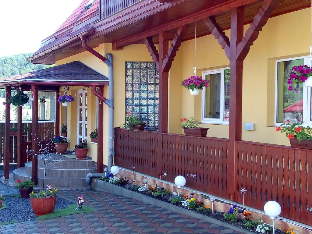 Zahrada ubytování Casa VIO