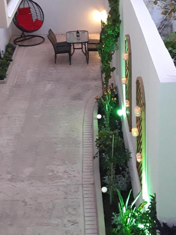 Zahrada ubytování Euphoria Skiathos