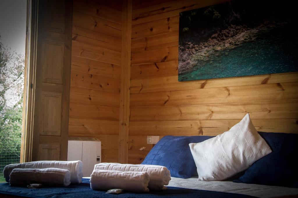 Ліжко або ліжка в номері Campamento Turístico Brandoñas